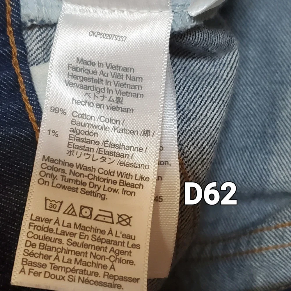 Madewell Western Y2K Relaxed Bootcut Jeans Blue Denim Biker Cowgirl 33x31 Sz 29 - Picture 6 of 6